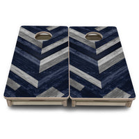 Mini Cornhole Boards - Herringbone Designs