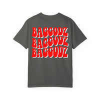 BG Cornhole Red Wavy Badgodz Unisex Tee - Multiple Colors