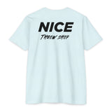 NICE Throw Shop Unisex Tee Black Logo – Multiple Colors