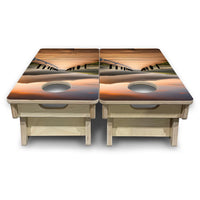 Mini Cornhole Boards - Wooden Bridge