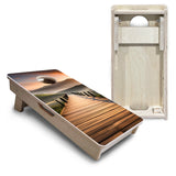 Mini Cornhole Boards - Wooden Bridge
