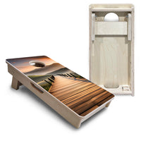 Mini Cornhole Boards - Wooden Bridge