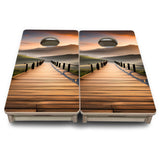 Mini Cornhole Boards - Wooden Bridge