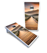 Wooden Bridge Cornhole Boards - All Weather Series