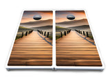 Wooden Bridge Cornhole Boards - All Weather Series