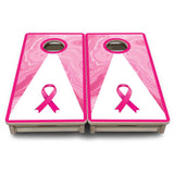 Mini Cornhole Boards - Cancer Awareness