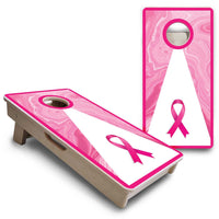 Mini Cornhole Boards - Cancer Awareness