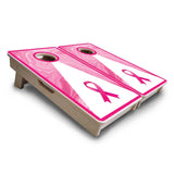 Mini Cornhole Boards - Cancer Awareness