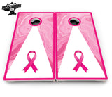 Cancer Awareness Cornhole Boards - Pro Solution Elite Series