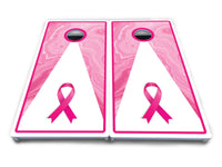 Cancer Awareness Cornhole Boards - All Weather Series