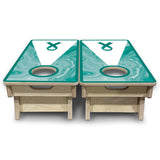 Mini Cornhole Boards - Cancer Awareness
