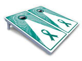 Cancer Awareness Cornhole Boards - All Weather Series