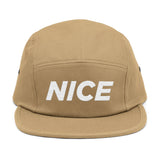 NICE Throw Shop 5 Panel Cap (Embroidered) – Multiple Colors