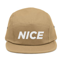 NICE Throw Shop 5 Panel Cap (Embroidered) – Multiple Colors