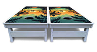 Beach Sunset Cornhole Boards - All Weather Series