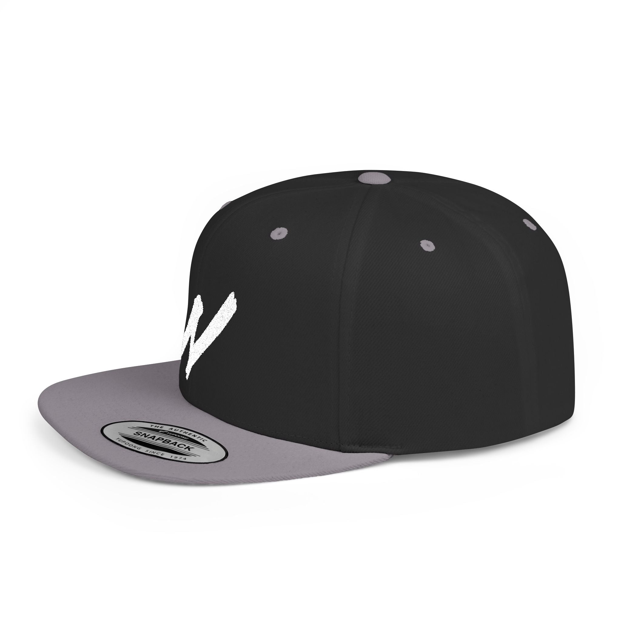 NICE Throw Shop Flat Bill Snapback with N Design – Multiple Colors