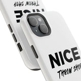NICE Throw Shop Magnetic iPhone Case – Durable MagSafe® Cover (Supports Multiple Models)