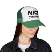 NICE Throw Shop Mesh Trucker Cap – Multiple Colors