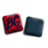 BG Cornhole 2025 BG Wizard 4" Mini Cornhole Bags - “AGGRESSIVE” - Set of 4 Bags
