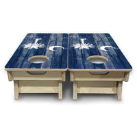 Mini Cornhole Boards - South Carolina Distressed Flag