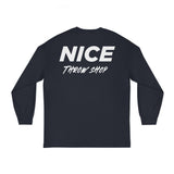 NICE Throw Shop Unisex Long Sleeve Tee with NTS Design – Multiple Colors