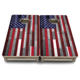 Mini Cornhole Boards - USA / Canada / Union Jack Plank Flag