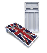 USA / Canada / Union Jack Plank Flag Cornhole Boards - All Weather Series