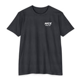NICE Throw Shop Unisex Tee White Logo – Multiple Colors