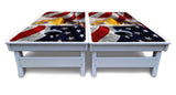 Electric Eagle Cornhole Boards - All Weather Series