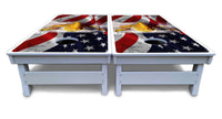 Electric Eagle Cornhole Boards - All Weather Series