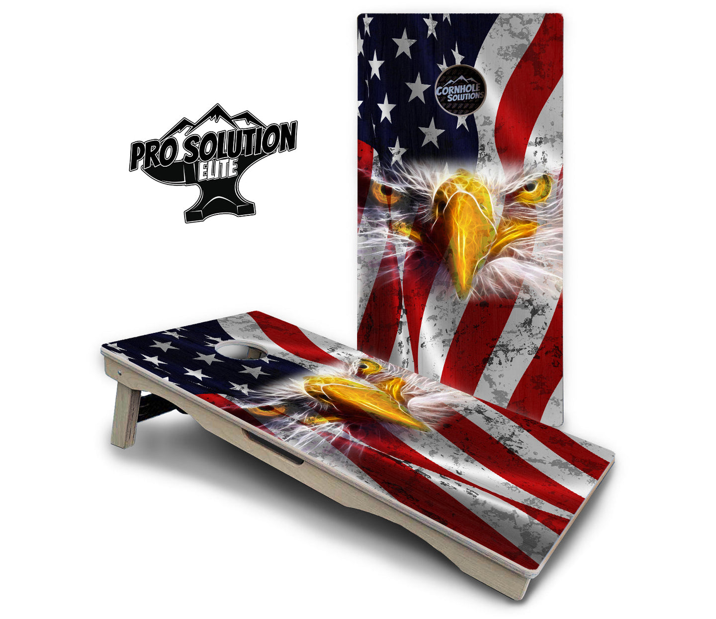 Electric Eagle Cornhole Boards - Pro Solution Elite Series