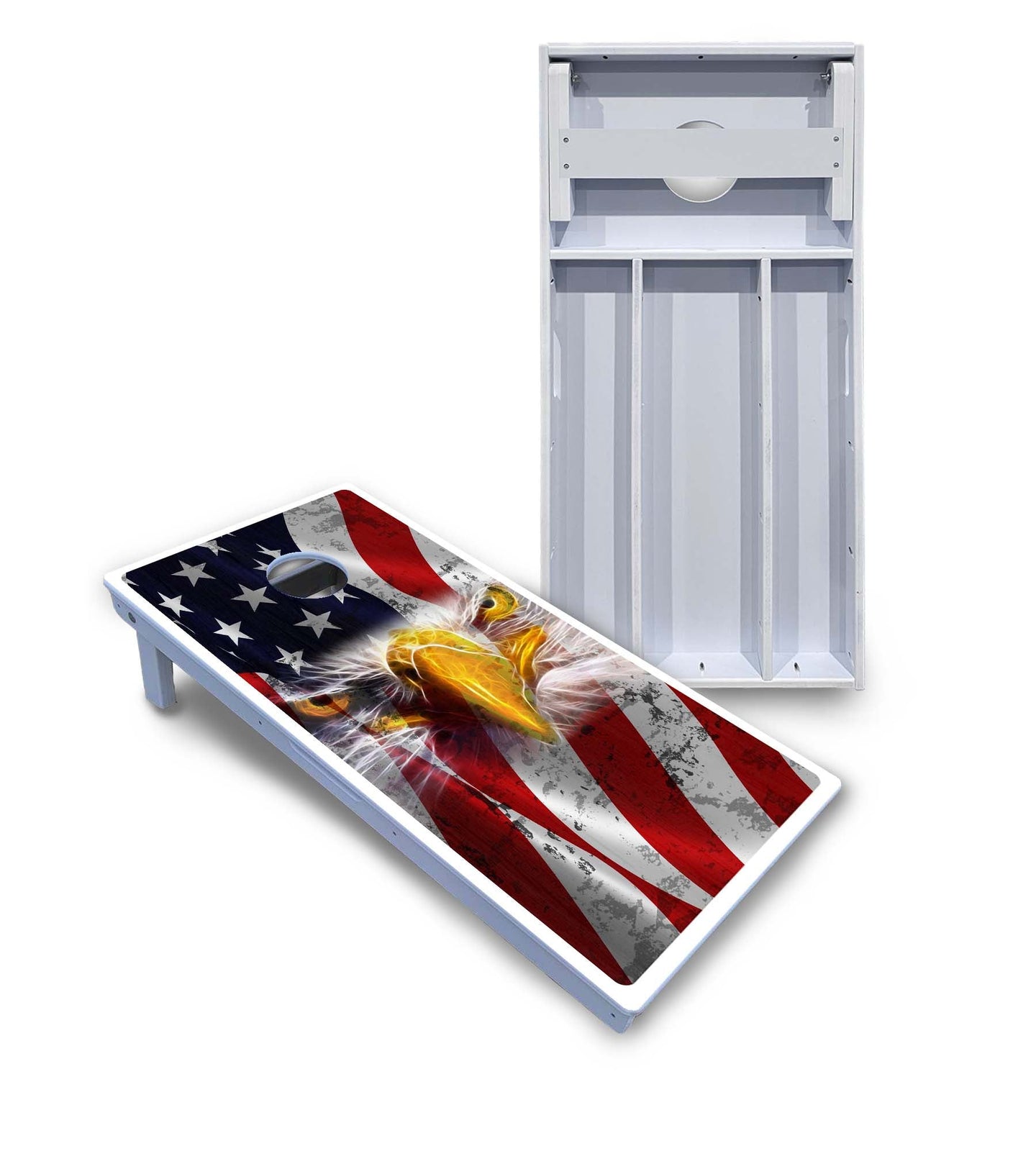Electric Eagle Cornhole Boards - All Weather Series