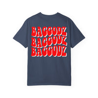BG Cornhole Red Wavy Badgodz Unisex Tee - Multiple Colors