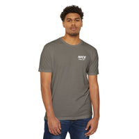 NICE Throw Shop Unisex Tee White Logo – Multiple Colors