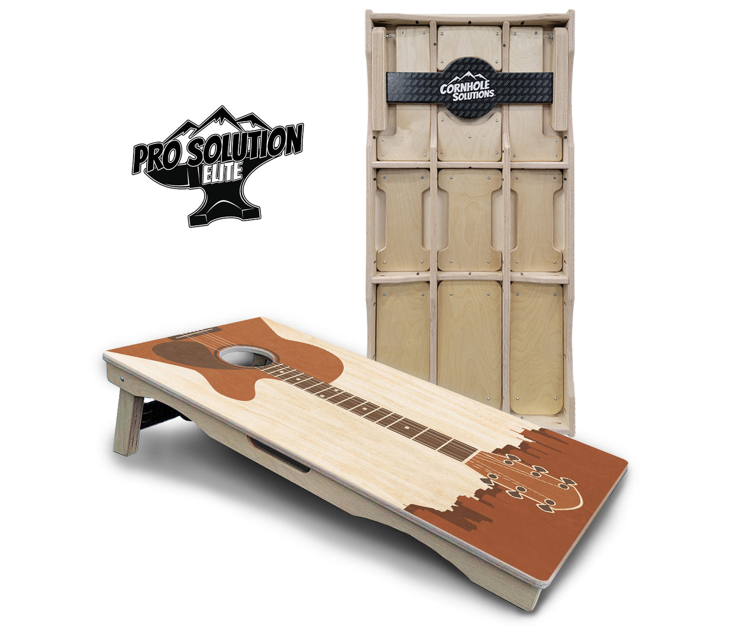 Guitar Cornhole Boards - Pro Solution Elite Series