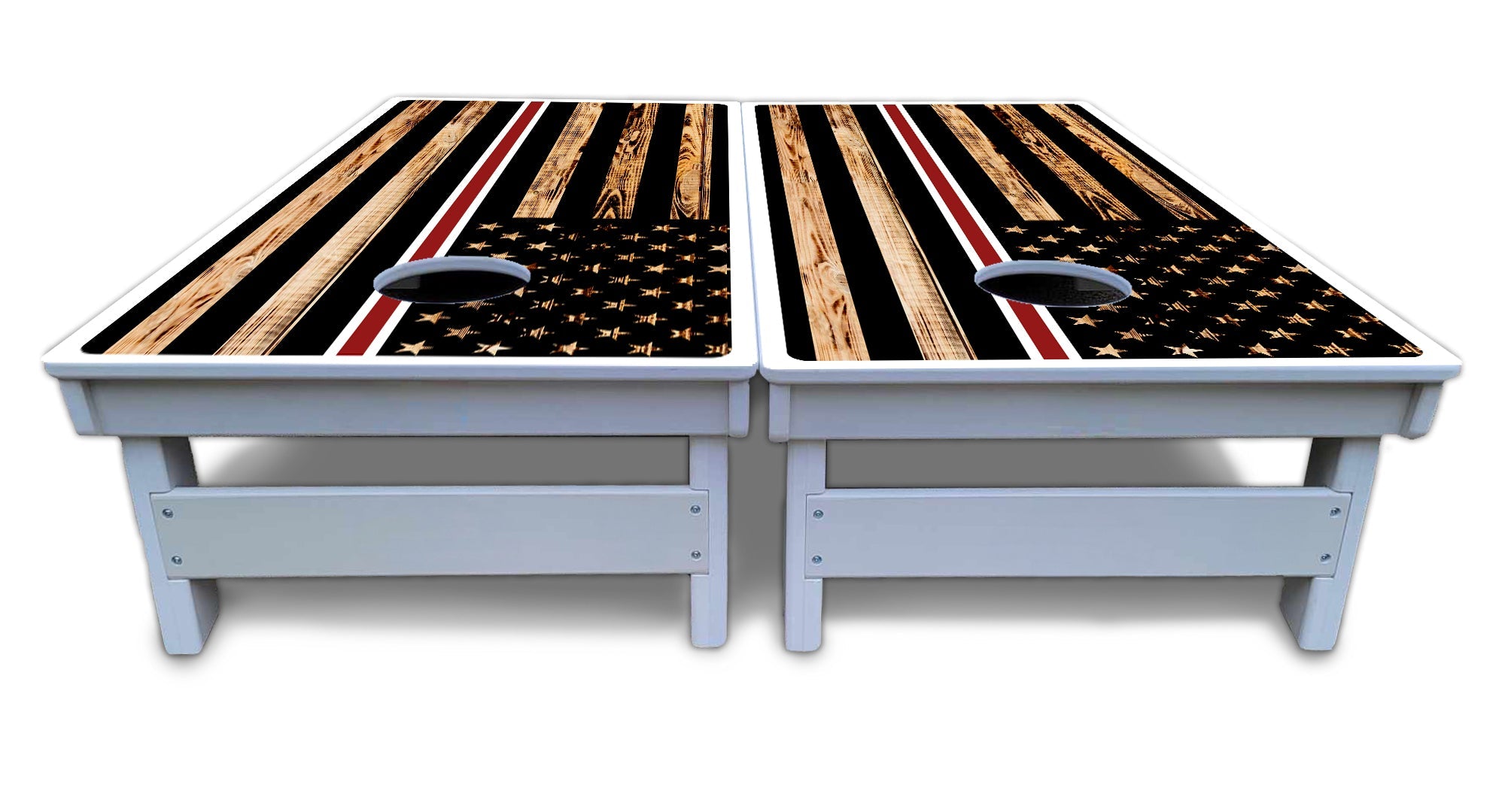 Nurse Thin Line Flag Cornhole Boards - All Weather Series