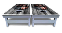 Skull Flag Cornhole Boards - All Weather Series