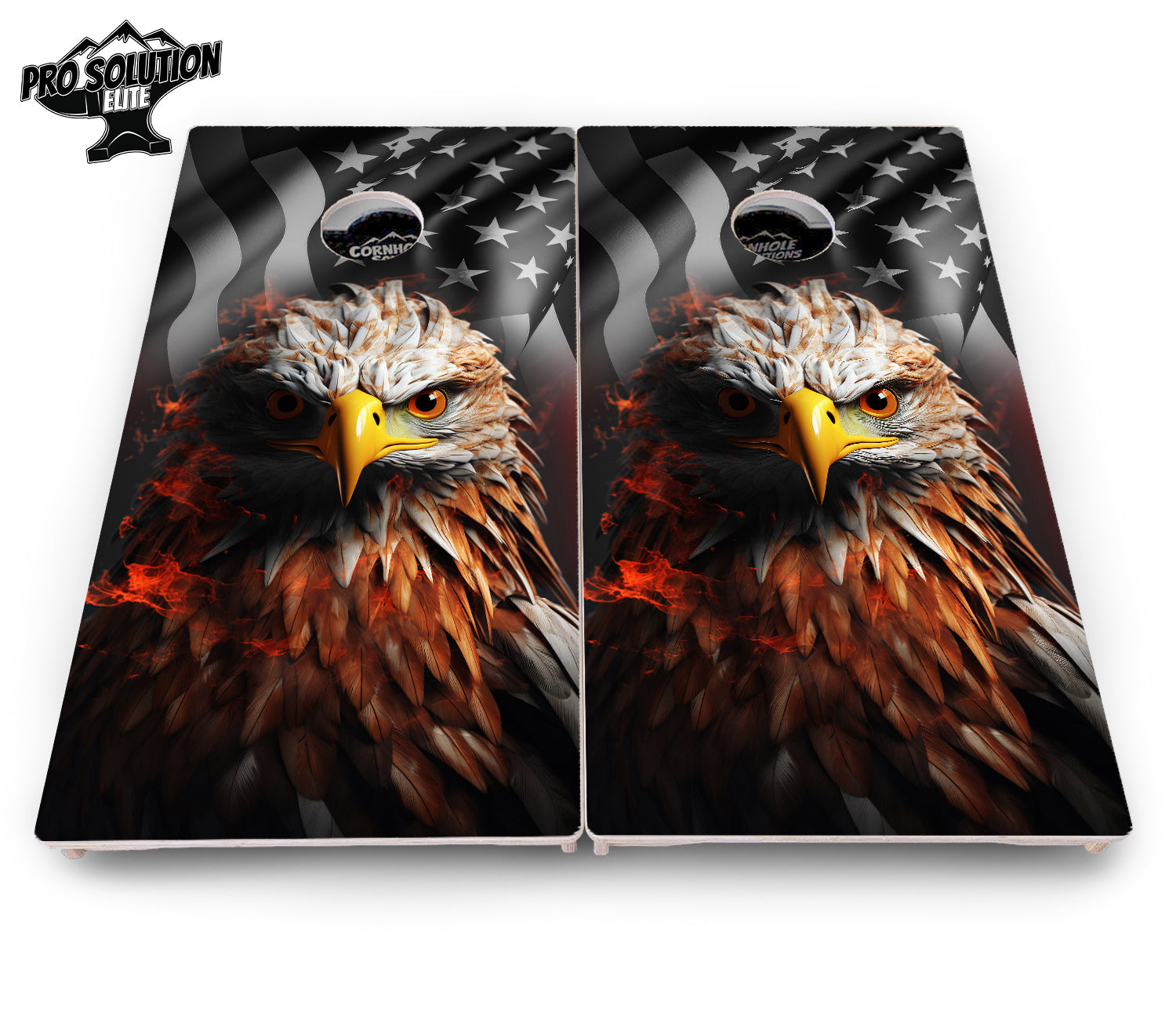 Fire Eagle Cornhole Boards - Pro Solution Elite Series
