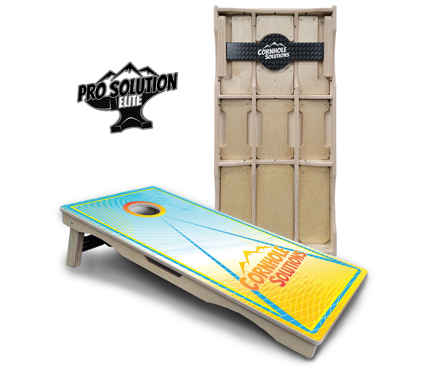 Summertime Cornhole Boards - Pro Solution Elite Series