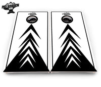 B&W Arrows Cornhole Boards - Pro Solution Elite Series