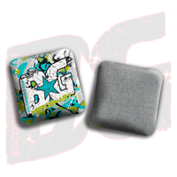BG Cornhole 2026 COMP BG MERCENARY - "Modern" - ACL Comp Stamped Cornhole Bags - SET OF 4 BAGS