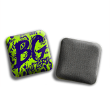 BG Cornhole 2025 BG Wizard 4" Mini Cornhole Bags - “AGGRESSIVE” - Set of 4 Bags