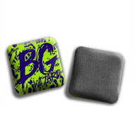 BG Cornhole 2025 BG Wizard 4" Mini Cornhole Bags - “AGGRESSIVE” - Set of 4 Bags