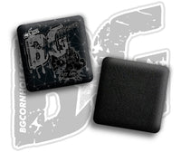 BG Cornhole 2026 Multiple Bag Models "Toss Sauce Whiteout and Blackout" Collab - ACL Pro Stamped Cornhole Bags - SET OF 4 BAGS