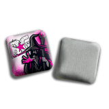 BG Cornhole 2025 BG Wizard 4" Mini Cornhole Bags - “OG WIZARD” - Set of 4 Bags