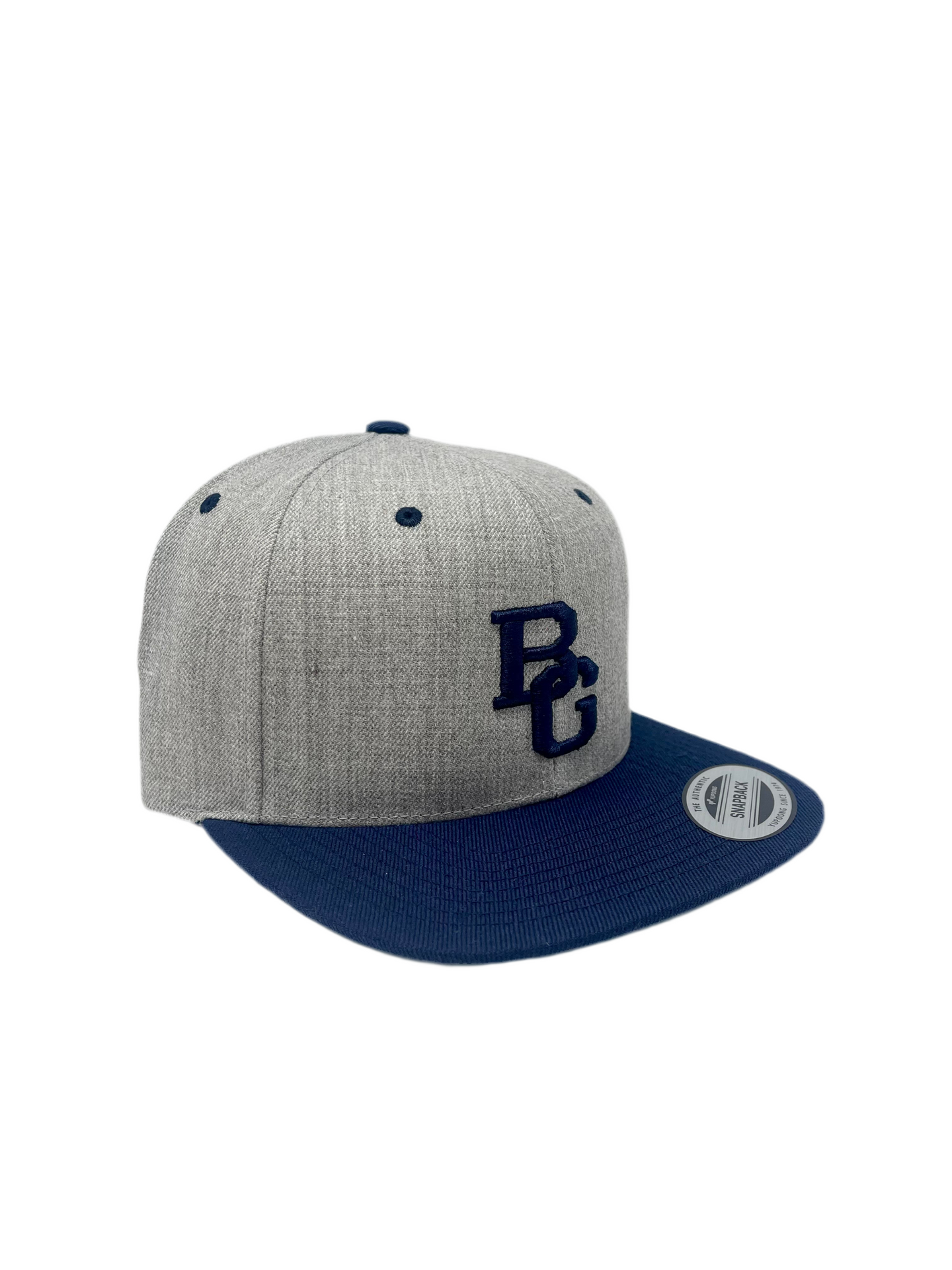 BG Cornhole Baseball SnapBack Flat Bill Hat - YUPOONG
