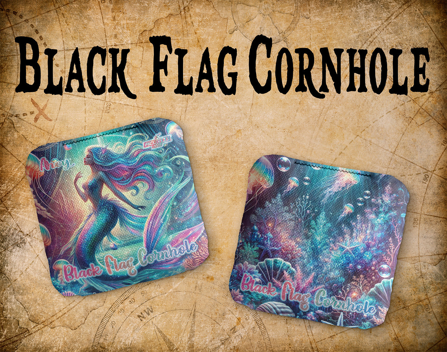 Black Flag Cornhole Ahoy - Coral Queen - ACL Comp 2026