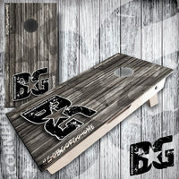 BG Cornhole Mini Boards - Wood Plank