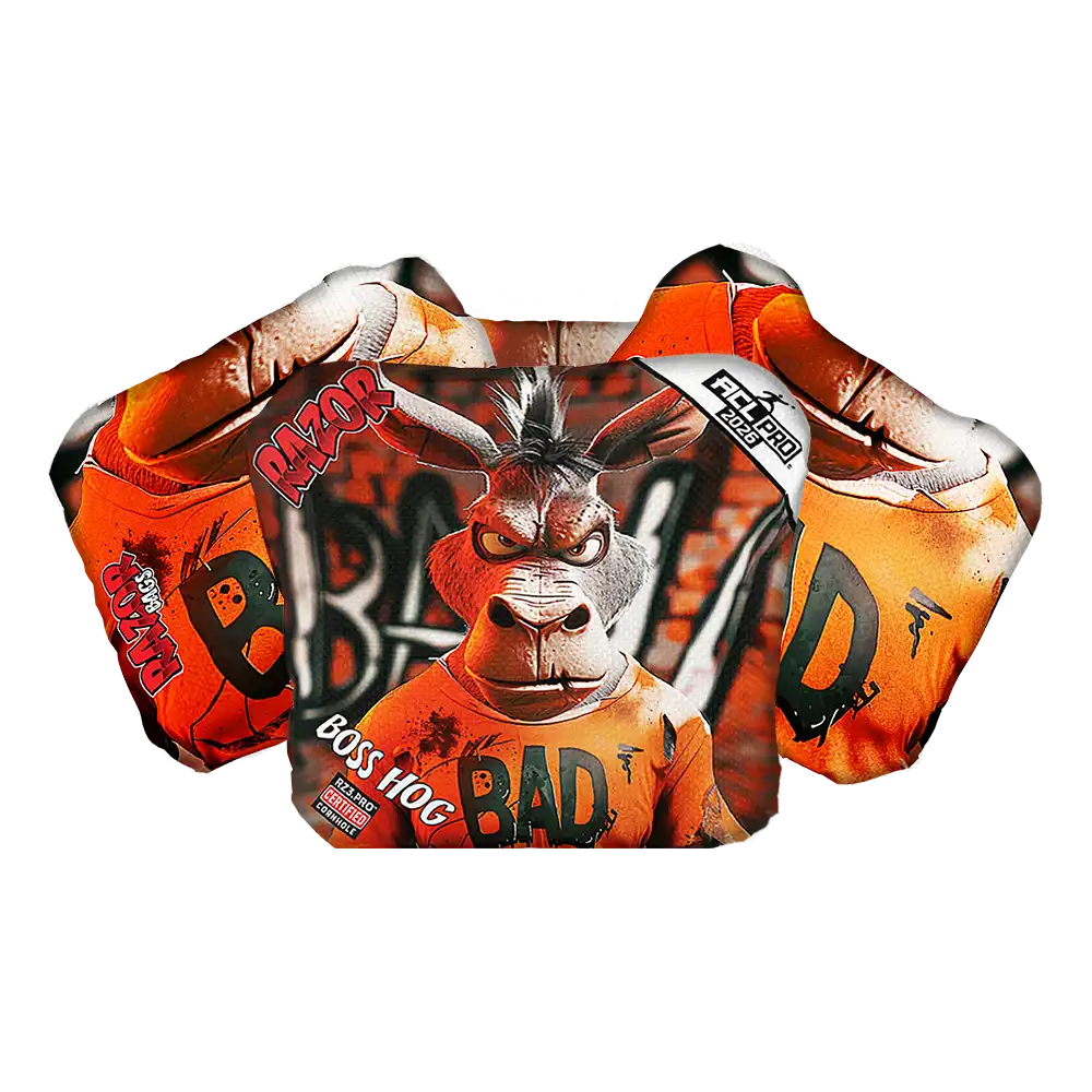Boss Hog | Bad A Graffiti | ACL PRO Razor Cornhole Bags
