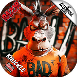 Knuckle | Bad A Graffiti | ACL PRO Razor Cornhole Bags